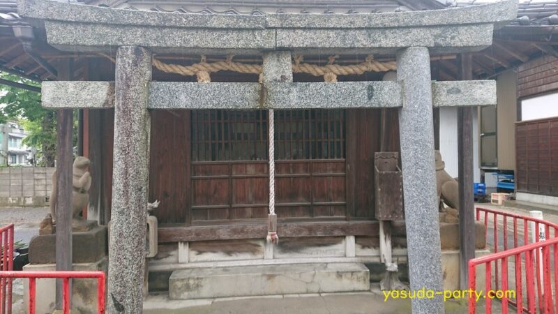 宇美神社隣の稲荷神社